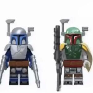 スターウォーズ　ボバフェット　ジャンゴフェット　アーマード仕様　ミニフィグ　2体セット　レゴ互換