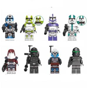 スターウォーズ　ジェシー　ボカターン　トルーパー　ミニフィグ　8体セット　レゴ互換