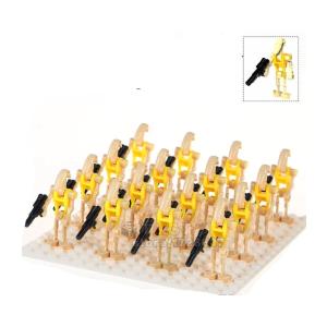 バトルドロイド 黄  ミニフィグ 20体セット  レゴ互換