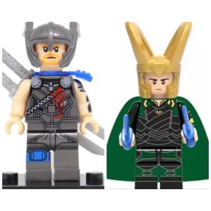 マイティソー & ロキ  バトルロワイヤル Ver.  ミニフィグ