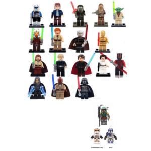 スターウォーズ バトルドロイド 16体セット ノーマル 赤黄青