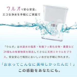 爆買 ポット型浄水器 イーテック ウルオ Et...の詳細画像4