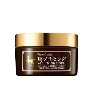 エウラリア ヒト幹細胞 馬プラセンタ オールインワン ゲルクリーム 80g×2個 最大12％クーポン】ピュアセンタ 馬プラセンタ オールインワンゲル