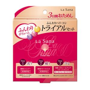 ラサーナ ハリコシトライアルセット（3日間分） La Sana （メール便1通1個まで可）｜kirei-mitsuketa