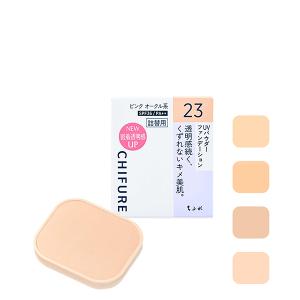ちふれ（CHIFURE） UV パウダー ファンデーション 毛穴カバー 水乾両用