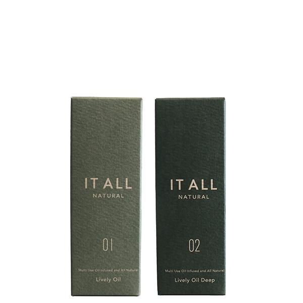 【最大10%クーポン】イットオールナチュラル ライヴリーオイル 補修成分 保湿 天然アロマ 正規品 ...