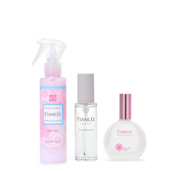【エントリーでポイント12倍】フィアンセ ピュアシャンプーの香り セット ボディミスト ヘアミスト ...