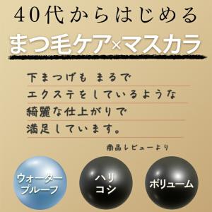 マスカラ ブラック ウォータープルーフ ボリュ...の詳細画像1