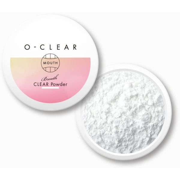 口腔ケア歯磨き粉　O-CLEAR オークリア ブレスクリアパウダー　20g　ピーチミントの香り  口...