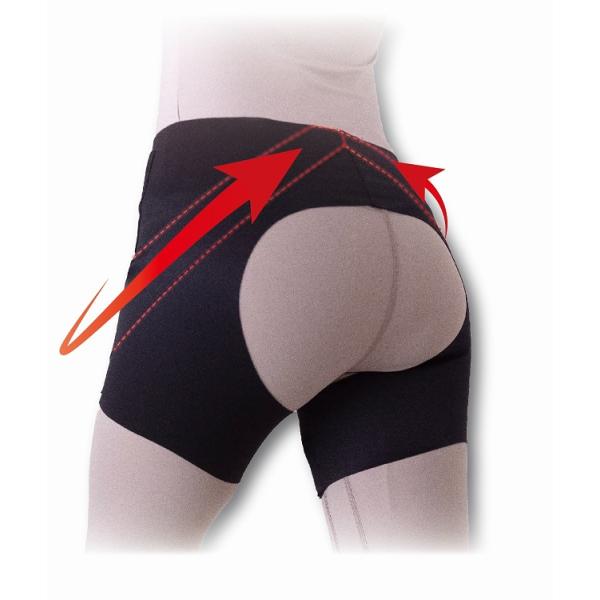 からだにフィットする股関節のテーピングラインサポーター 股関節を支える 股関節 サポート 歩行が楽 ...