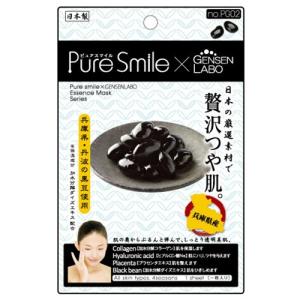 PureSmile×GENSEN LABOコラボ エッセンスマスク 兵庫県 丹波の黒豆 PG02