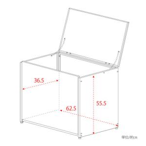 屋外ゴミ収納庫 中 幅67 A031(屋外用ゴ...の詳細画像2