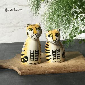 HannahTurner ソルト＆ペッパー ドッグ(塩コショウ入れ おしゃれ 塩