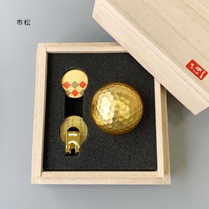 箔一 ゴルフボール&マーカーセット(ギフト 記...の詳細画像1