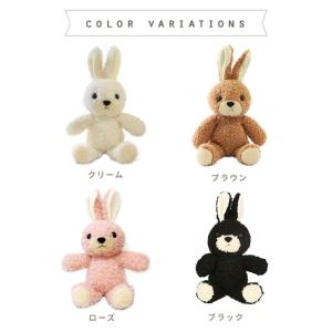 日本製 うさぎのぬいぐるみ ウサギのフカフカ ...の詳細画像2