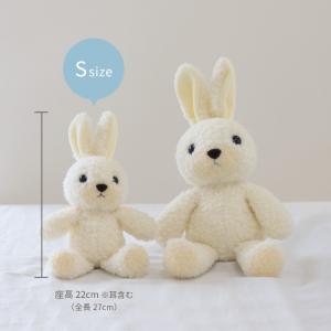 日本製 うさぎのぬいぐるみ ウサギのフカフカ ...の詳細画像4