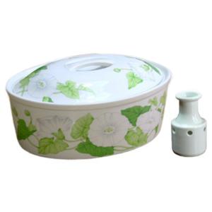 新・浅漬け名人（黒）（菜漬器）（漬物レシピ本付き） : ナチュラル