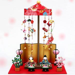 リュウコドウ 卓上ミニ輪かざり わらべ雛 1-330(つるし飾り