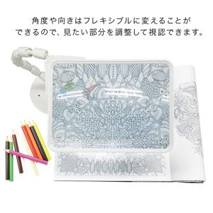 読書用ルーペ(読書用 スタンドルーペ 拡大鏡 ...の詳細画像5