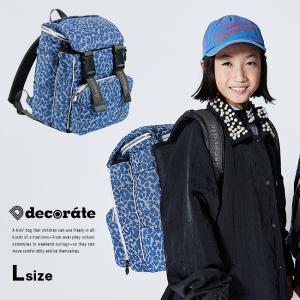 decorate デコレート leovese レオバス Lサイズ(リュック 通学 通園 キッズ 男の子 女の子 小学生 バックパック)