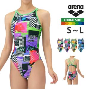 アリーナ arena レディース トレーニングワンピース 競泳水着 タフスーツ 競技 練習用 水着 水泳 25FW AS5FWM22L メール便 送料無料 返品交換不可