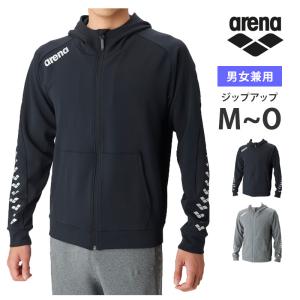 値下げ 送料無料 アリーナ arena スウェットパーカー ジップアップ ノビルザ ユニセックス チームウェア ファスナー ジャージ 上 トップス 単品 M L O AS6SSW31｜キレイストア