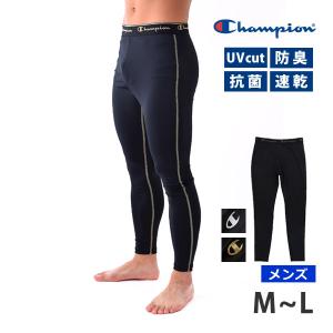 Champion チャンピオン メンズ レギンス ロングスパッツ アンダーウェア ランニングウェア ...