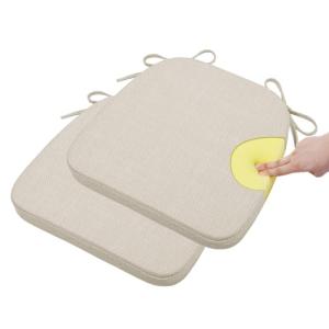 TanYoo 座布団 クッション 椅子用クッション ぷりぷり弾力性高反発 チェアパッド ダイニングチェアクッション 馬蹄型座布団 フロアクッショ｜ルミナスエイト ヤフー店