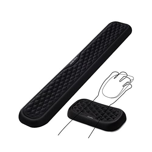 VAYDEER リストレスト キーボード 手首置き パームレスト 低反発 クッション 人間工学デザイ...