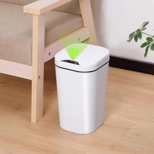 Tydle ぴったりと置けるゴミ箱 自動 9l センサー 電池式 幅18.3×奥行20×高さ32cm 自動ゴミ箱 スリム フタ付き 自動開閉式｜ルミナスエイト ヤフー店