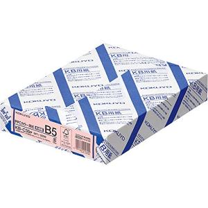 コクヨ(KOKUYO) PPCカラー用紙 共用紙 FSC認証 B5 500枚 ピンク KB-C35P｜kirelab-net