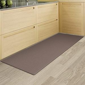 キッチンマット240cm 拭ける 撥水 洗える ビニール製 キッチン マット 防汚 滑り止め 低反発クッション キッチン用 踏み心地 お手入れ簡｜kirelab-net