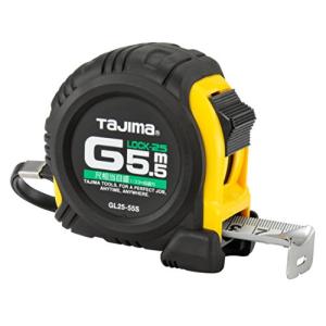 タジマ(Tajima) コンベックス 5.5m×25mm Gロック25 尺相当目盛付 GL2555SBL｜kirelab-net