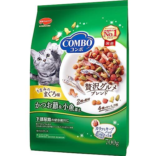 コンボ キャットフード キャット たっぷり具材 国産 小分包装 まぐろ味・かつお節・小魚添え 猫 7...