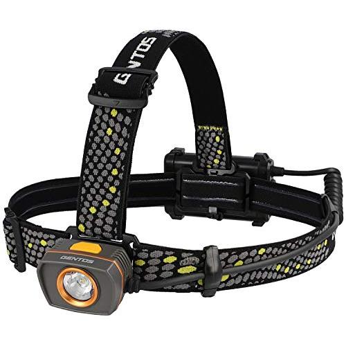GENTOS(ジェントス) LED ヘッドライト 明るさ210ルーメン/実用点灯10時間/高演色暖色...
