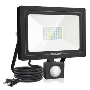 MEIKEE 最新センサー改良型 人感センサーライト LEDセンサーライト 防犯ライト 30W 100V 2600ルーメン 6畳 明るい 省エネ｜kirelab-net