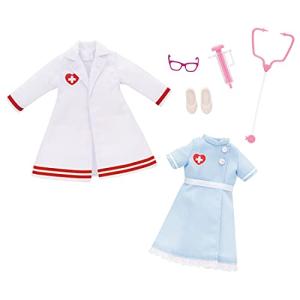 タカラトミー(TAKARA TOMY) 『 リカちゃん ドレス おいしゃさん&かんごしさんドレスセット 』 着せ替え お人形 おままごと おもち｜kirelab-net