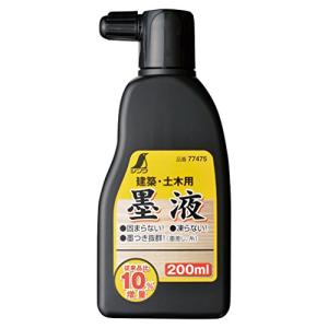 シンワ測定(Shinwa Sokutei) 墨液 200ml 6本入 50165｜kirelab-net