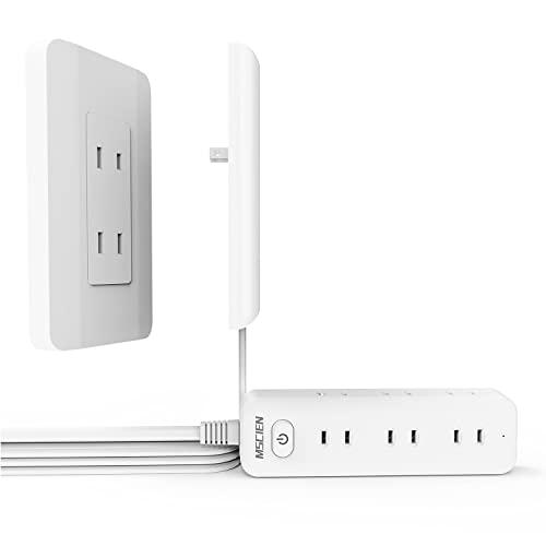 Mscienエムサイン コンセントカバー 赤ちゃん 電源タップ ベビーガード 延長コード 5m 雷ガ...