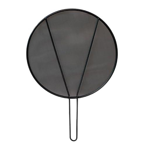 シービージャパン 油はねガードネット 29cm 調理具合がよく見える 飛び散り防止 湯切り ふっ素樹...