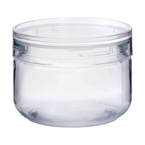 星硝(Seisho)セラ―メイト 保存 容器 ガラス キャニスター 600ml チャーミークリアー S1 日本製 221152｜kirelab-net