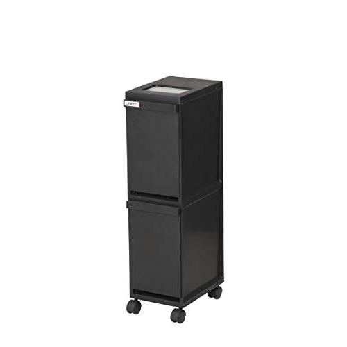 新輝合成(Shinki Gosei) トンボ ユニード ゴミ箱 2段 分別 蓋を開けずにごみを捨てら...