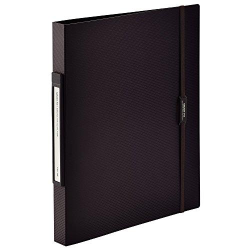 リヒトラブ リングファイル A4 2穴 ブラック F7540-24
