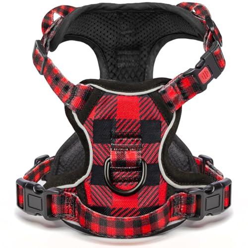 最新型 犬ハーネスOGURIYA 引っ張り防止 犬用胴輪 調節 夜間反射 小型犬/中型犬/大型犬 通...