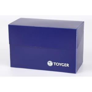 TOYGER デュアルデッキケース [入れ子式の超万能大容量デッキケース] セパレーター2枚つき (ネイビー)｜kirelab-net
