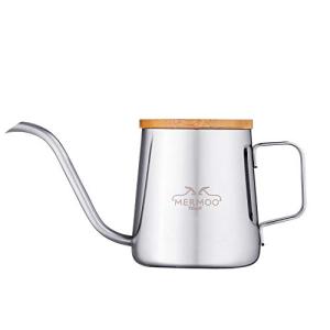 MERMOO YILAN コーヒーポット 1人 ドリップポット 350ml コーヒー ケトル 細口 ステンレス ドリップケトル 1杯 注ぐ コー｜kirelab-net