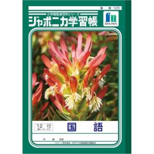 ショウワノート 学習帳 ジャポニカ 国語 12行縦 十字補助線入り B5 5冊パック JL-11*5｜kirelab-net