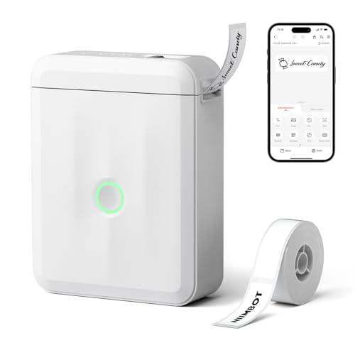 NIIMBOT D110 新版 ラベルライター Bluetooth接続多機能ラベルプリンター ラベル...