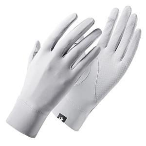 [Andeor] 手袋 レディース UVカット 夏UPF50+認定品・接触冷感-5℃2本指出し・細かい作業 春 秋 夏用 グローブ UV対策 日｜ルミナスエイト ヤフー店