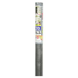 ダイオ 防虫網 銀黒マジックネット 20メッシュ 91cm×2m｜kirelab-net